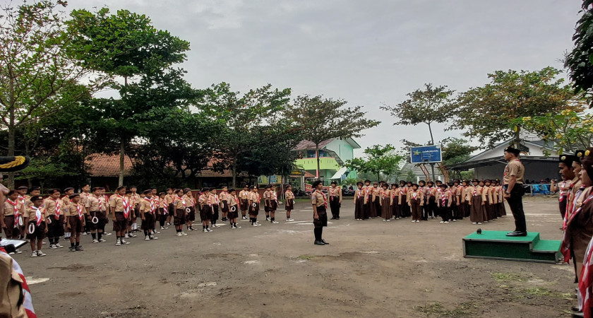 Keseruan Orientasi Pramuka SMP Dirghantara Tahun 2023