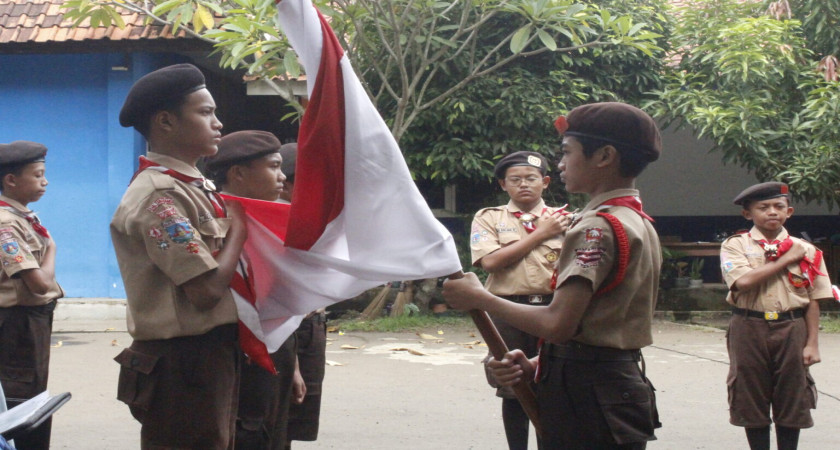 Patikasara Gelar Perkemahan Kenaikan Tingkat Penggalang. Teruslah terbang tinggi dan berprestasi.