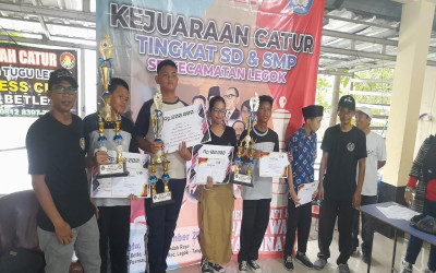 M. Jauhar Akbar, Siswa SMP Dirghantara Raih Prestasi Pada Turnamen Catur Betle di Legok
