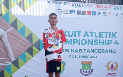 Siswa SMP Dirghantara Raih Juara 1 Lari Sprint di Ajang Sirkuit Atletik Championship 4